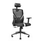 SILLA MGC-ERGO GRIS MARS GAMING